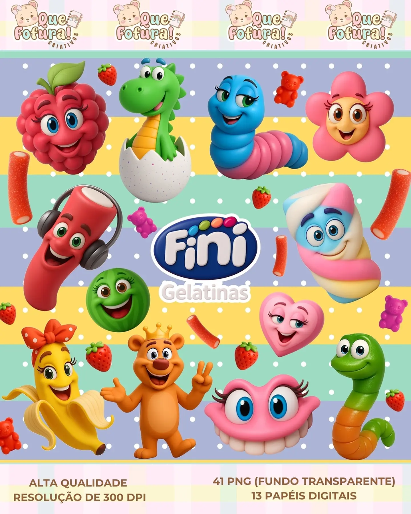 Kit Digital Fini Gelatinas 38 1