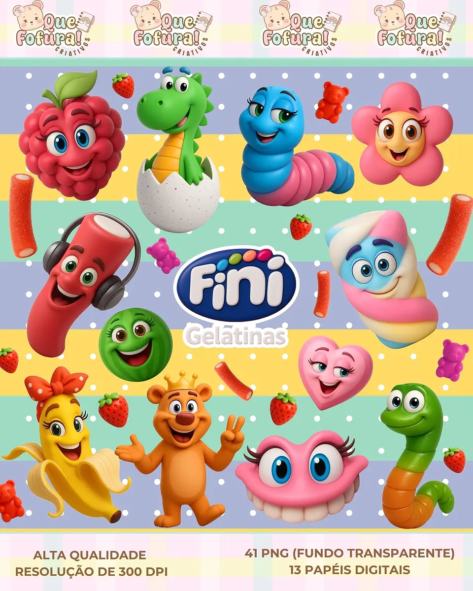 Kit Digital Fini Gelatinas 38 1