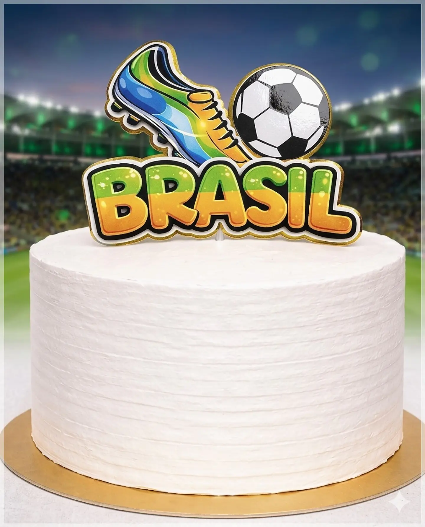 Arquivo de Corte Topo de Bolo Futebol Copa 127 1