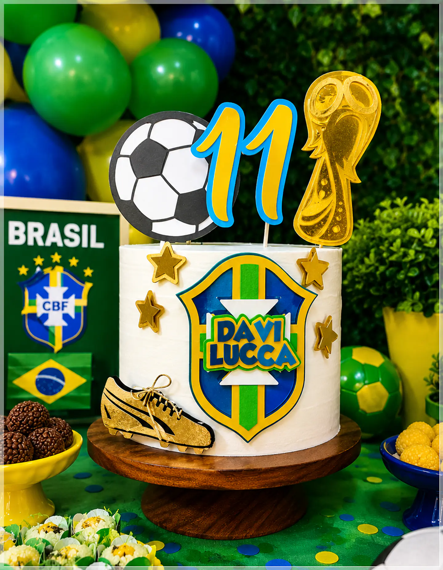 Arquivo de Corte Topo de Bolo Futebol Copa 149 1
