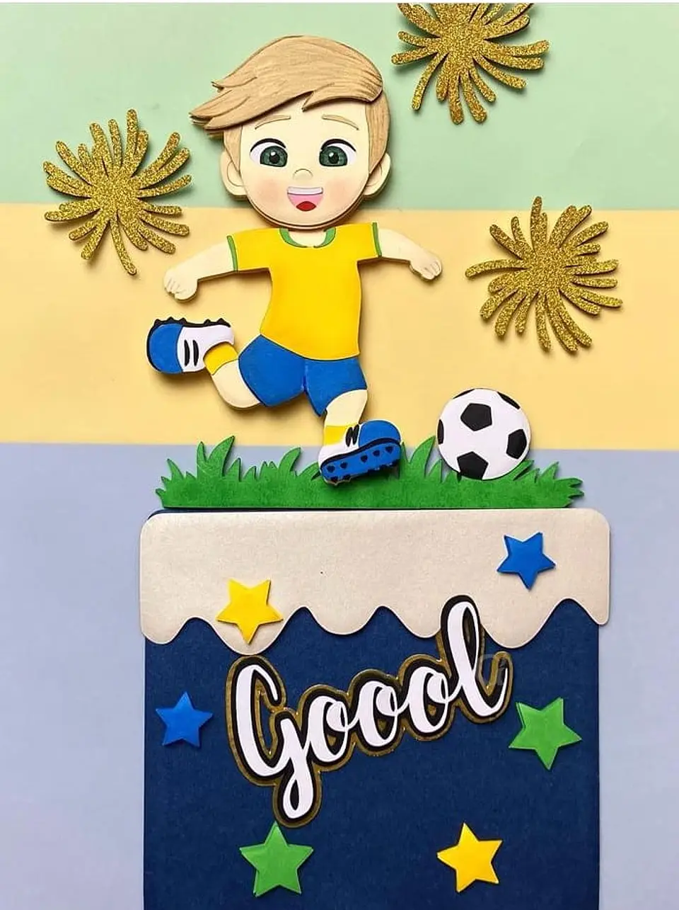 Arquivo de Corte Topo de Bolo Futebol Copa 47 1