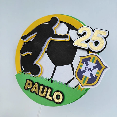 Arquivo de Corte Topo de Bolo Futebol Copa 116