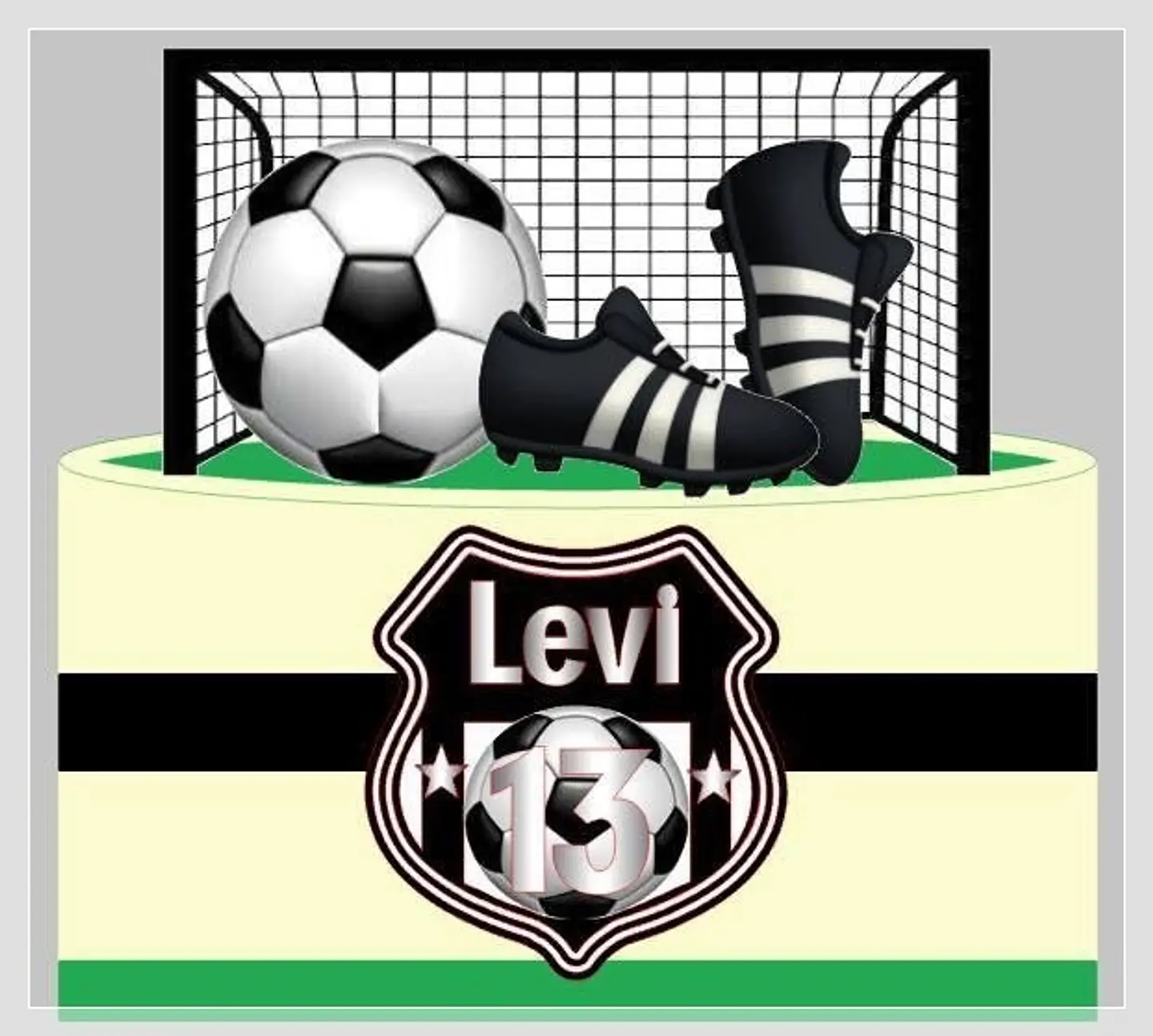 Arquivo de Corte Topo de Bolo Futebol 46 1