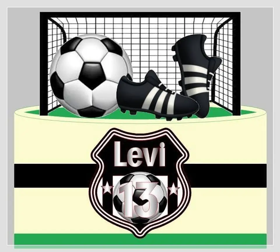 Arquivo de Corte Topo de Bolo Futebol 46 1