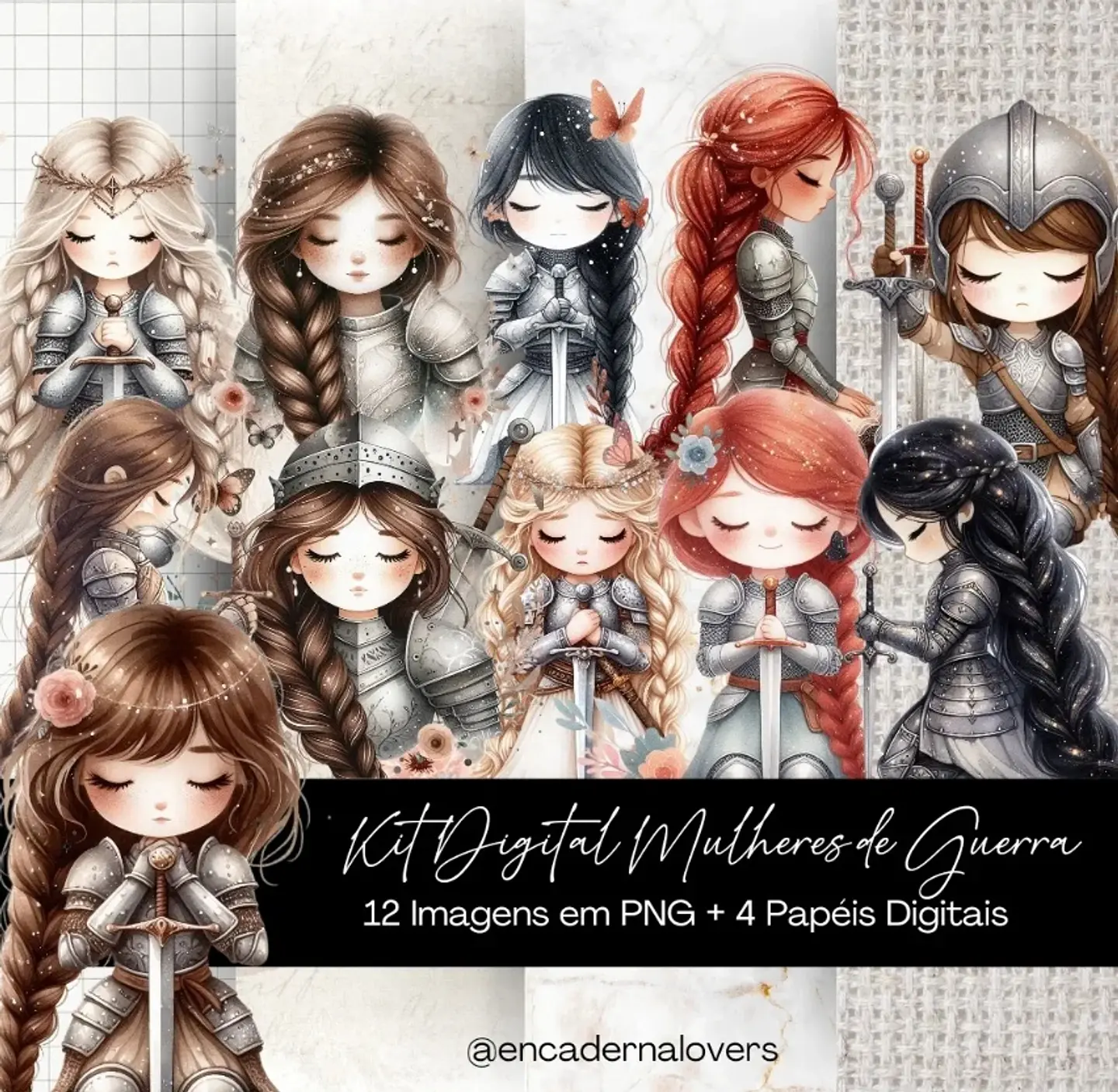 Kit Digital Mulheres de Guerra 9 1