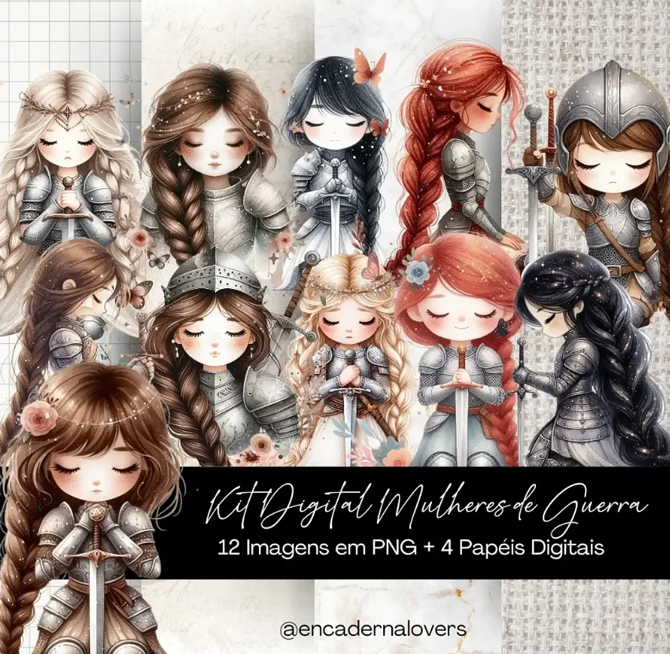 Kit Digital Mulheres de Guerra 9 1