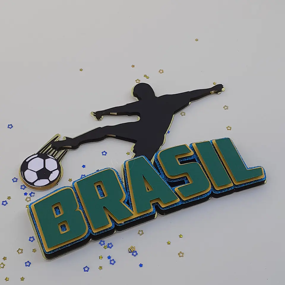 Arquivo de Corte Topo de Bolo Futebol Copa 34 1