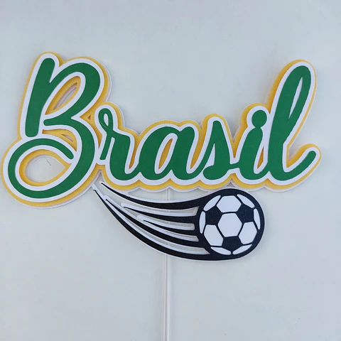 Arquivo de Corte Topo de Bolo Futebol Copa 114