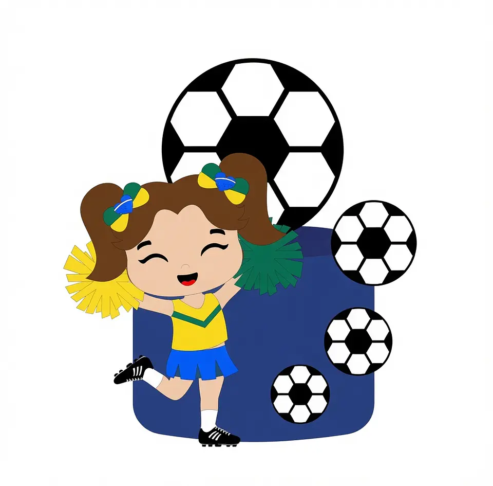 Arquivo de Corte Topo de Bolo Futebol Copa Menina 73 1