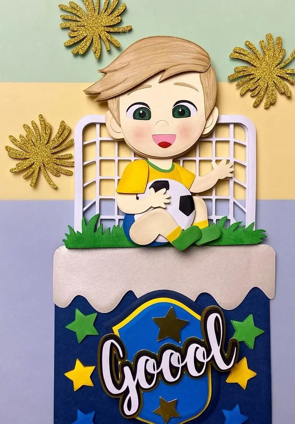 Arquivo de Corte Topo de Bolo Futebol Copa 44 1