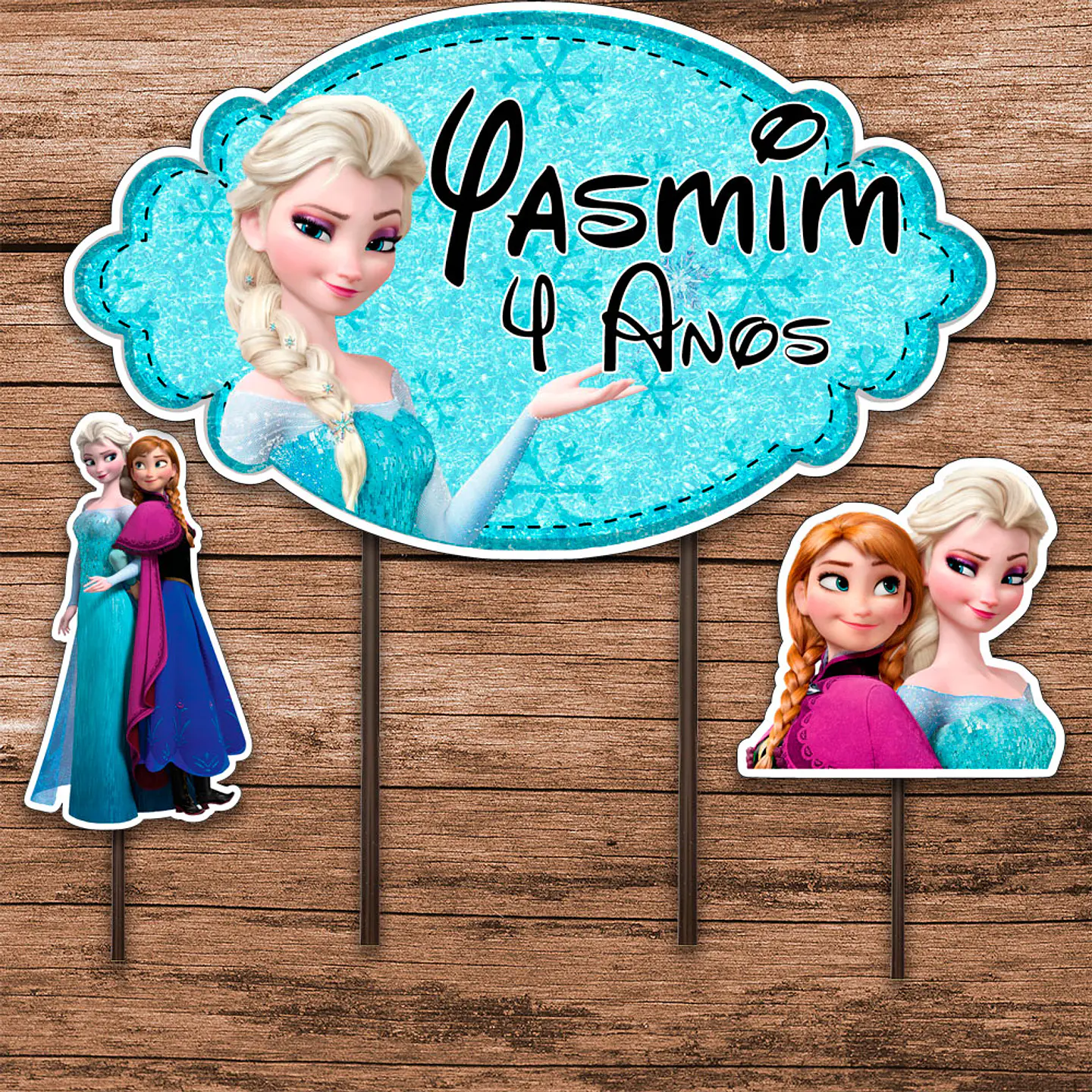 Arquivo de Corte Topo de Bolo Frozen 32 1