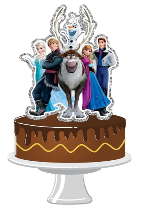 Arquivo de Corte Topo de Bolo Frozen 28