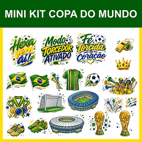 Kit Digital Copa do Mundo 2026
