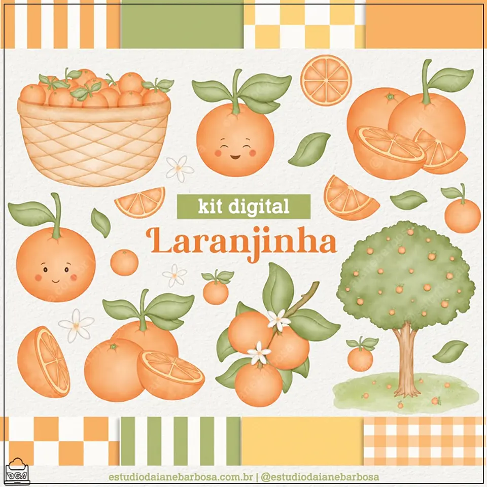 Kit Digital Laranjinha 9 1