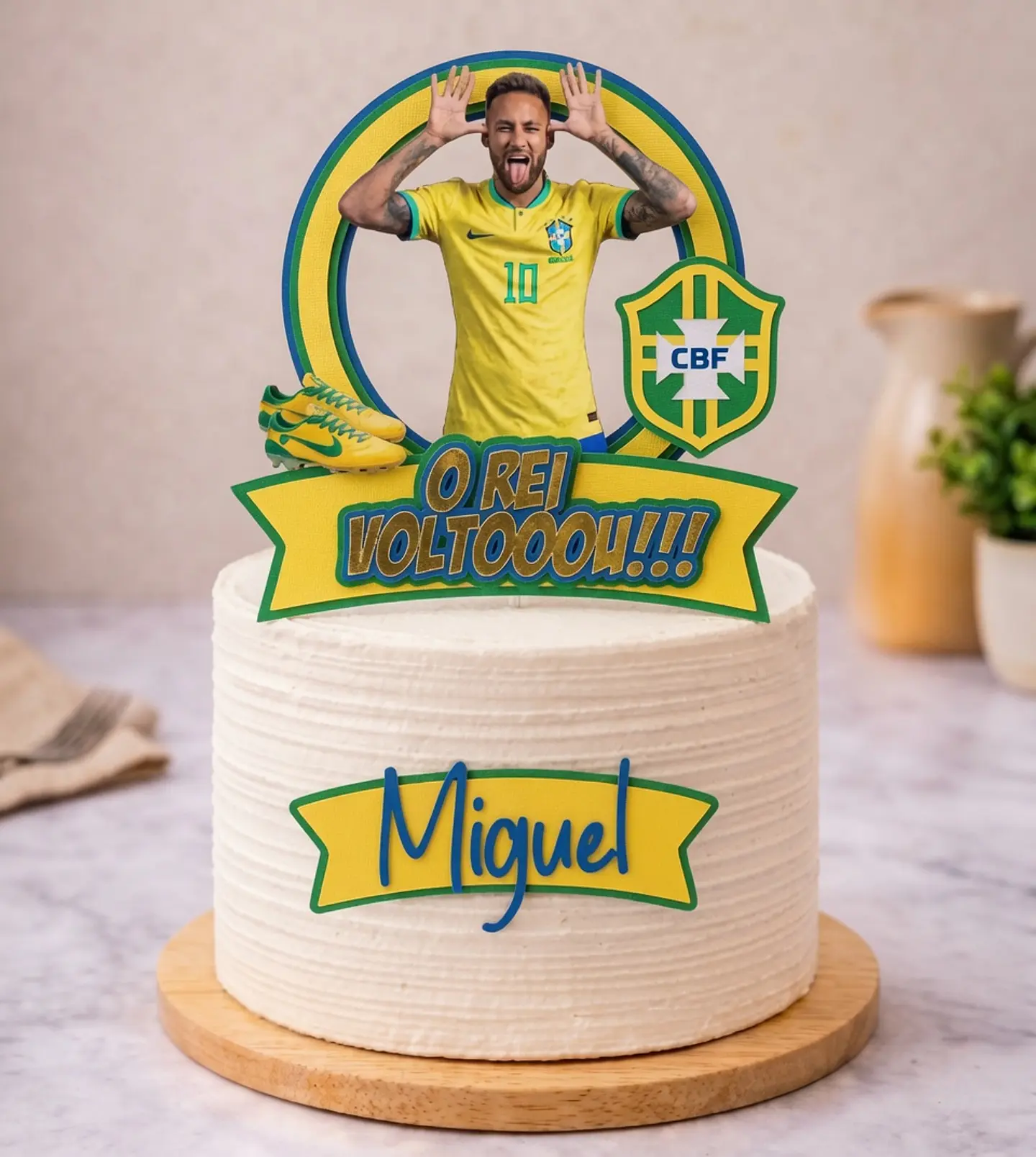 Arquivo de Corte Topo de Bolo Futebol Copa 7 1