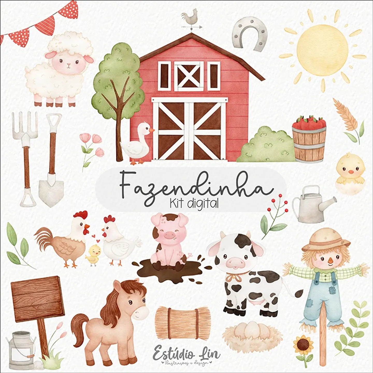 Kit Digital Fazendinha 7 1