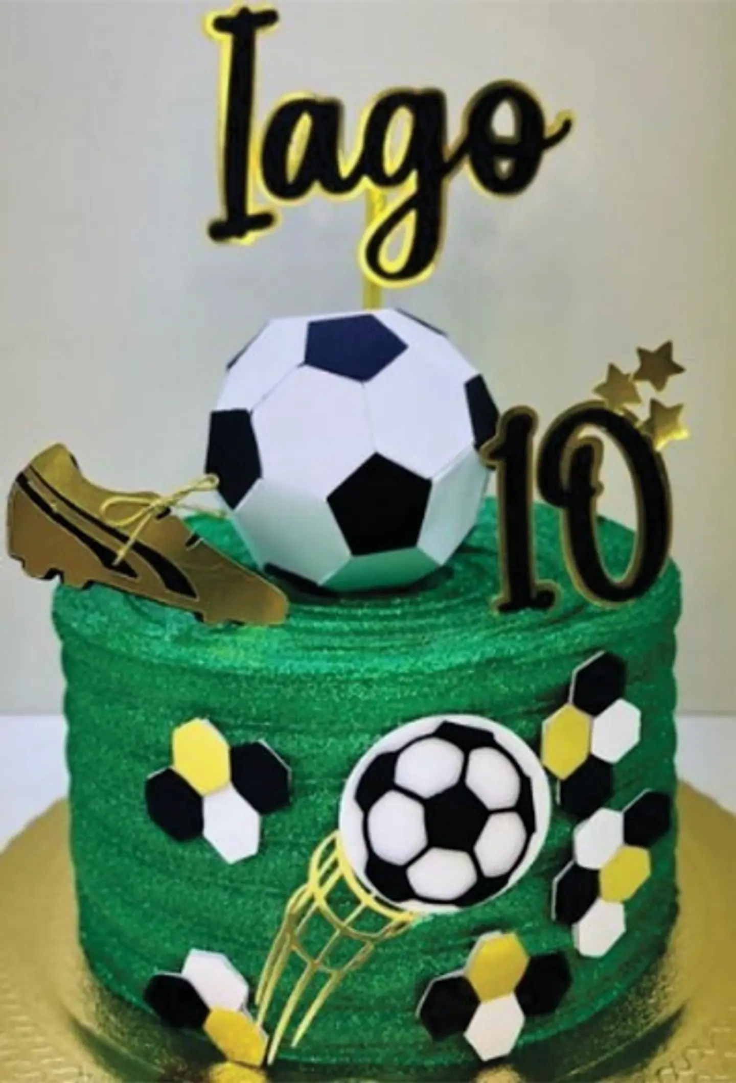 Arquivo de Corte Topo de Bolo Futebol Copa 50 1