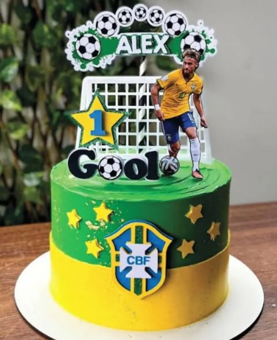 Arquivo de Corte Topo de Bolo Futebol Copa 49 1