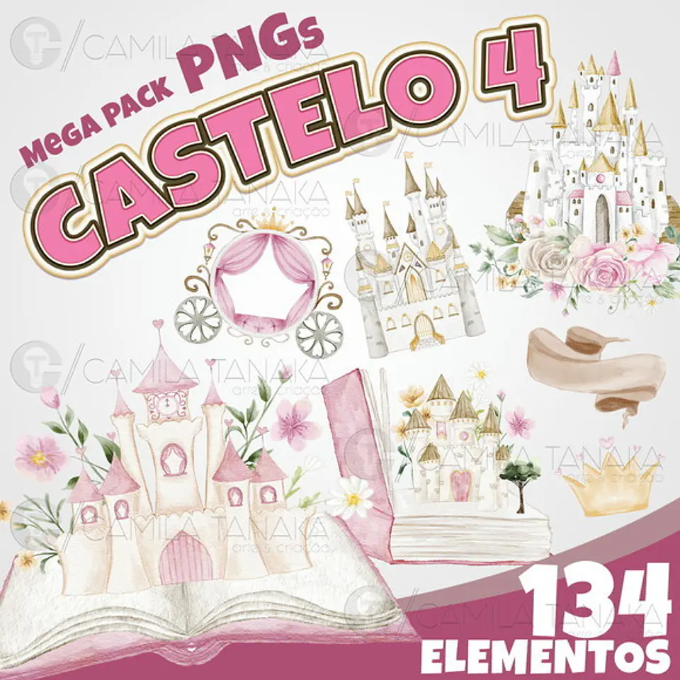 Kit Digital Pack Castelo 4 112 1