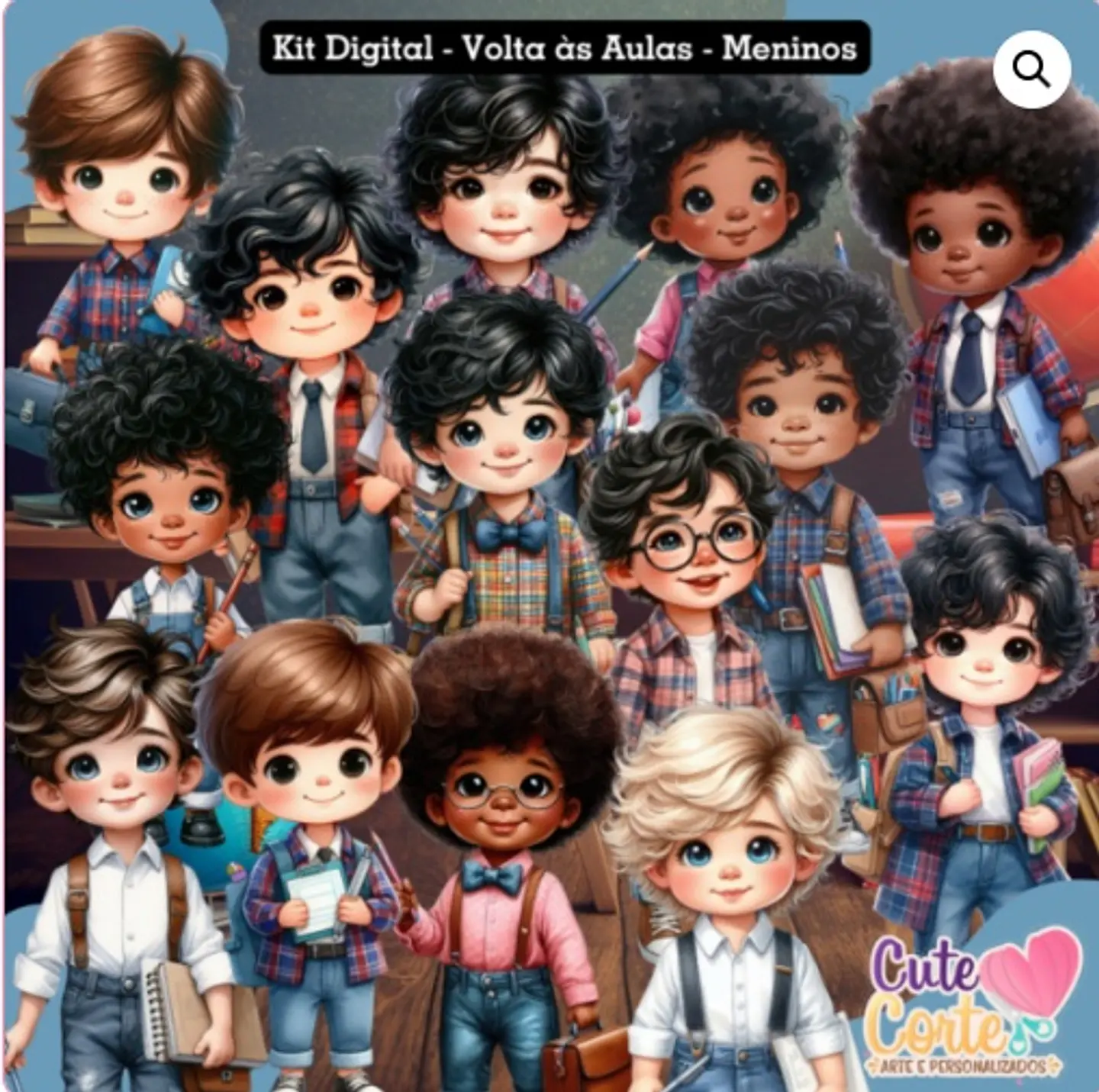 Kit Digital Volta as Aulas Meninos 16 1