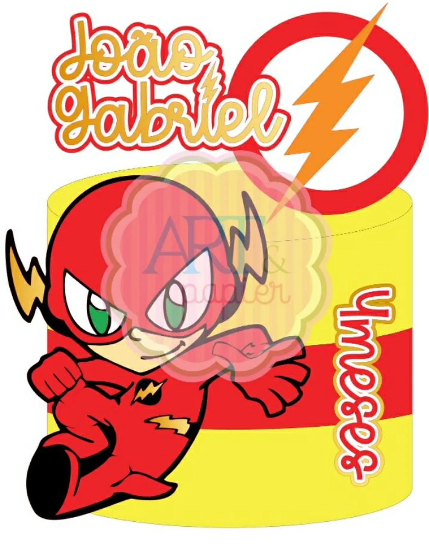 Arquivo de Corte Topo de Bolo Flash 10 1