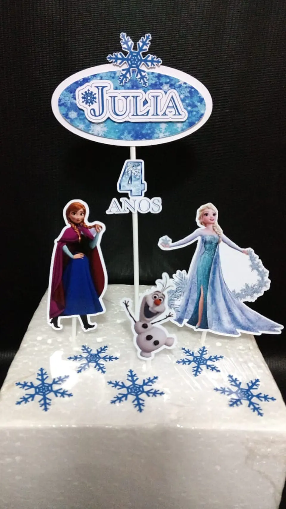 Arquivo de Corte Topo de Bolo Frozen 40 1