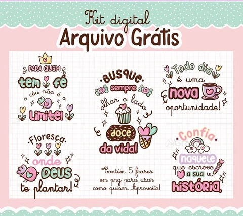 Kit Digital Frases 3