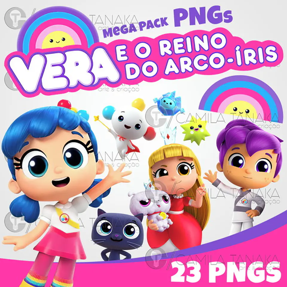 Kit Digital Vera e o Reino do Arco Íris 148 1