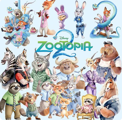 Kit Digital Pack Zootopia 2 134