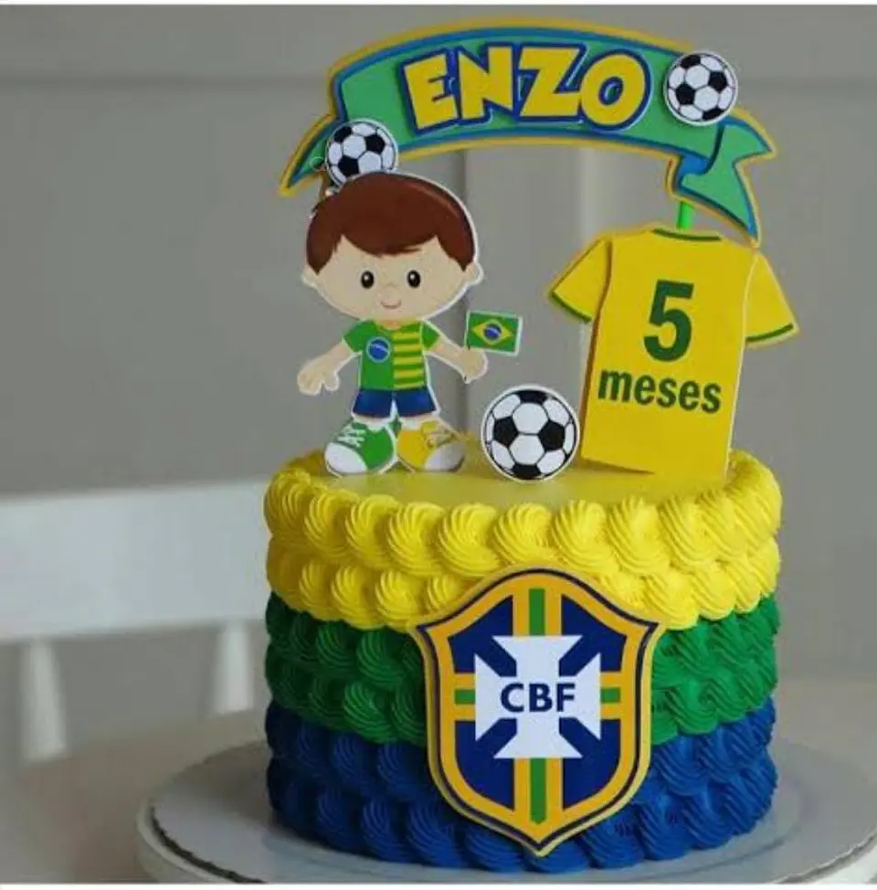 Arquivo de Corte Topo de Bolo Futebol Copa 46 1