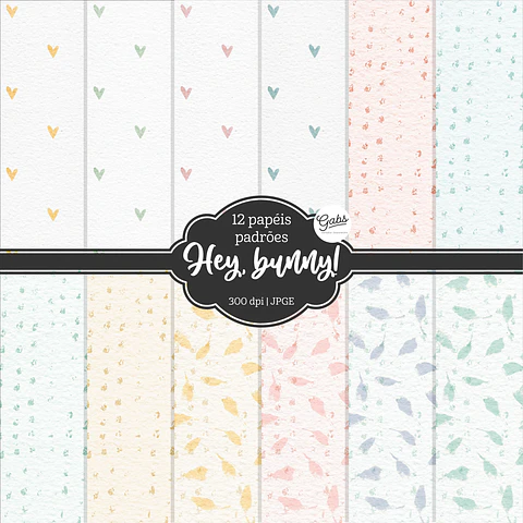 Kit Digital Hey Bunny Kit Padroes 31