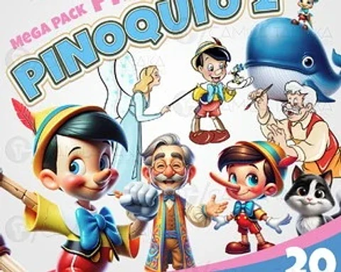 Kit Digital Pack Pinoquio 2 126