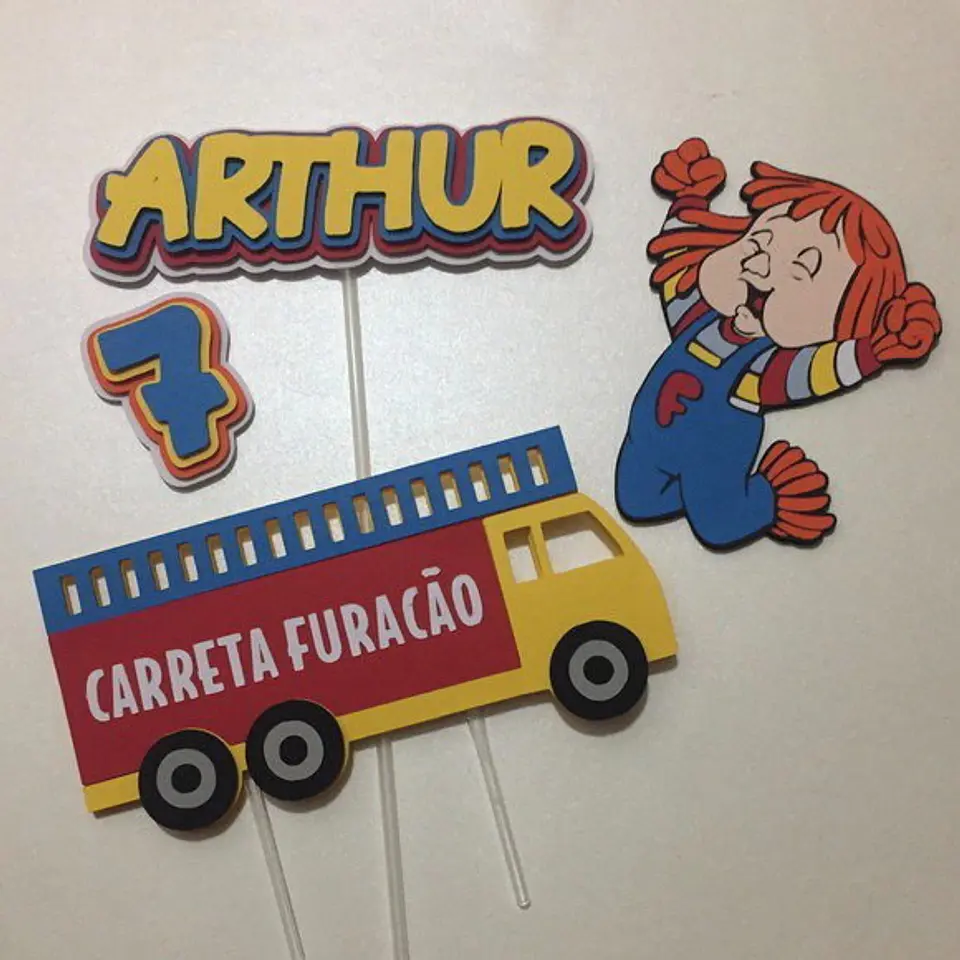 Arquivo de Corte Topo de Bolo Fofão 1 1