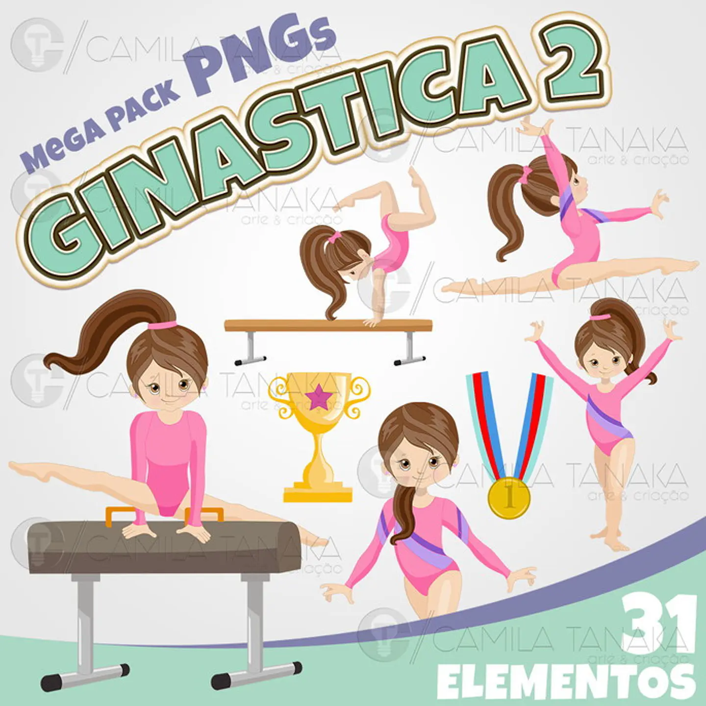 Kit Digital Pack Ginastica 2 120 1