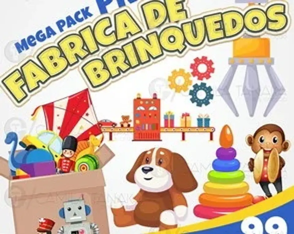 Kit Digital Pack Fabrica de Brinquedos 116 1