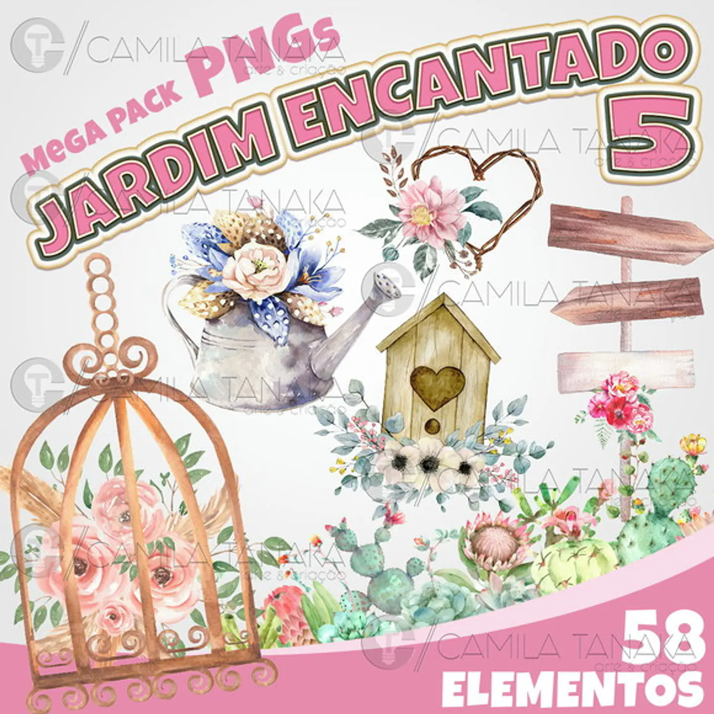 Kit Digital Jardim Encantado 5 87 1