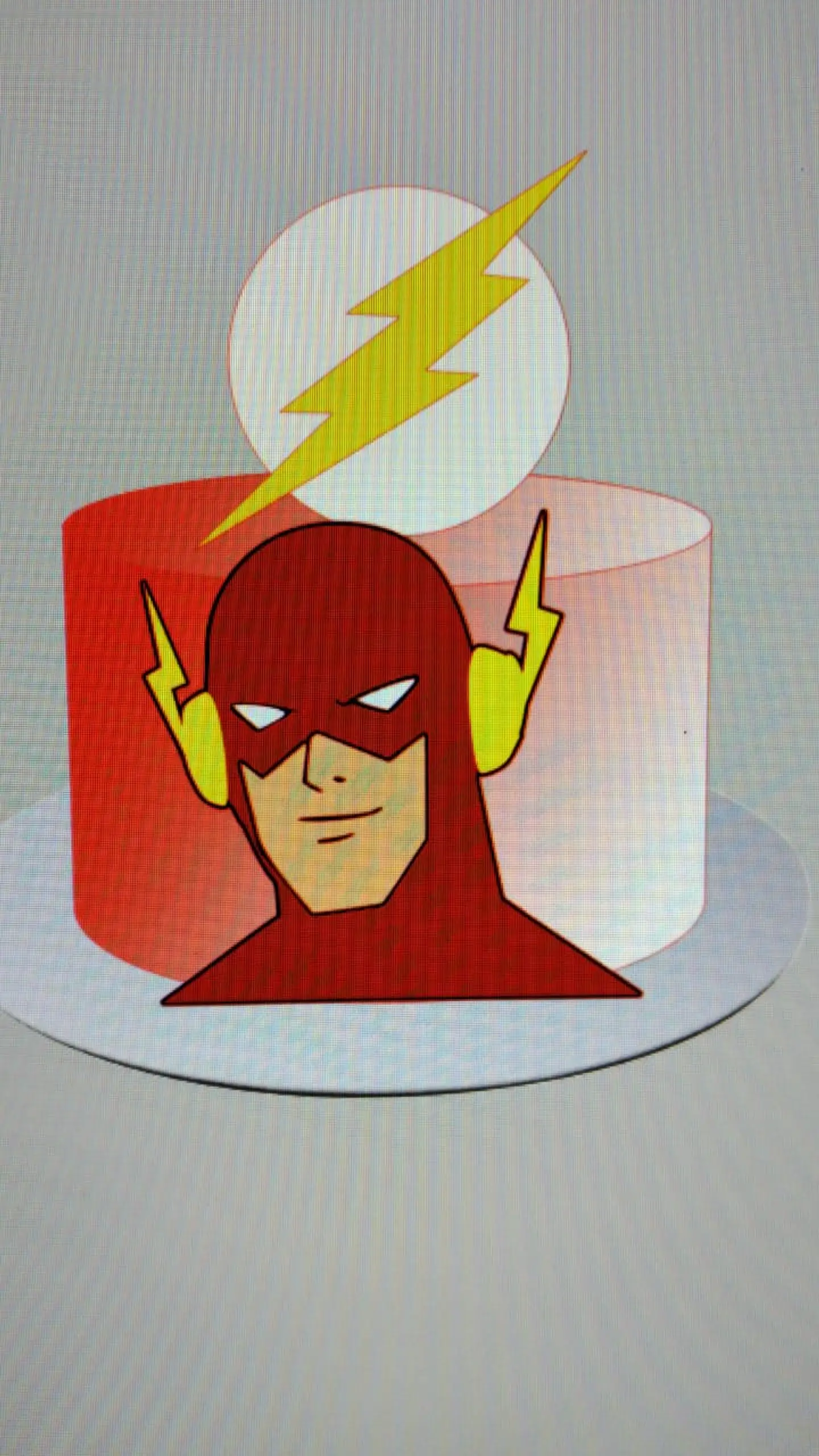 Arquivo de Corte Topo de Bolo Flash 7 1
