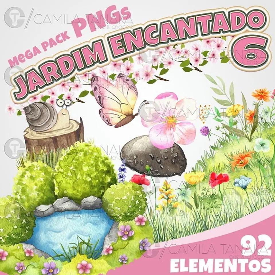 Kit Digital Jardim Encantado 6 88 1