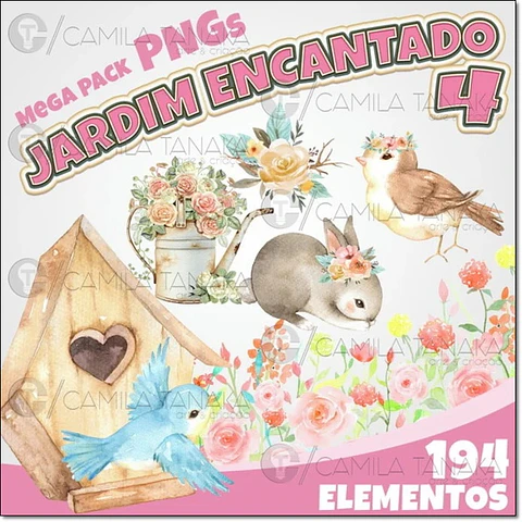 Kit Digital Jardim Encantado 4 86