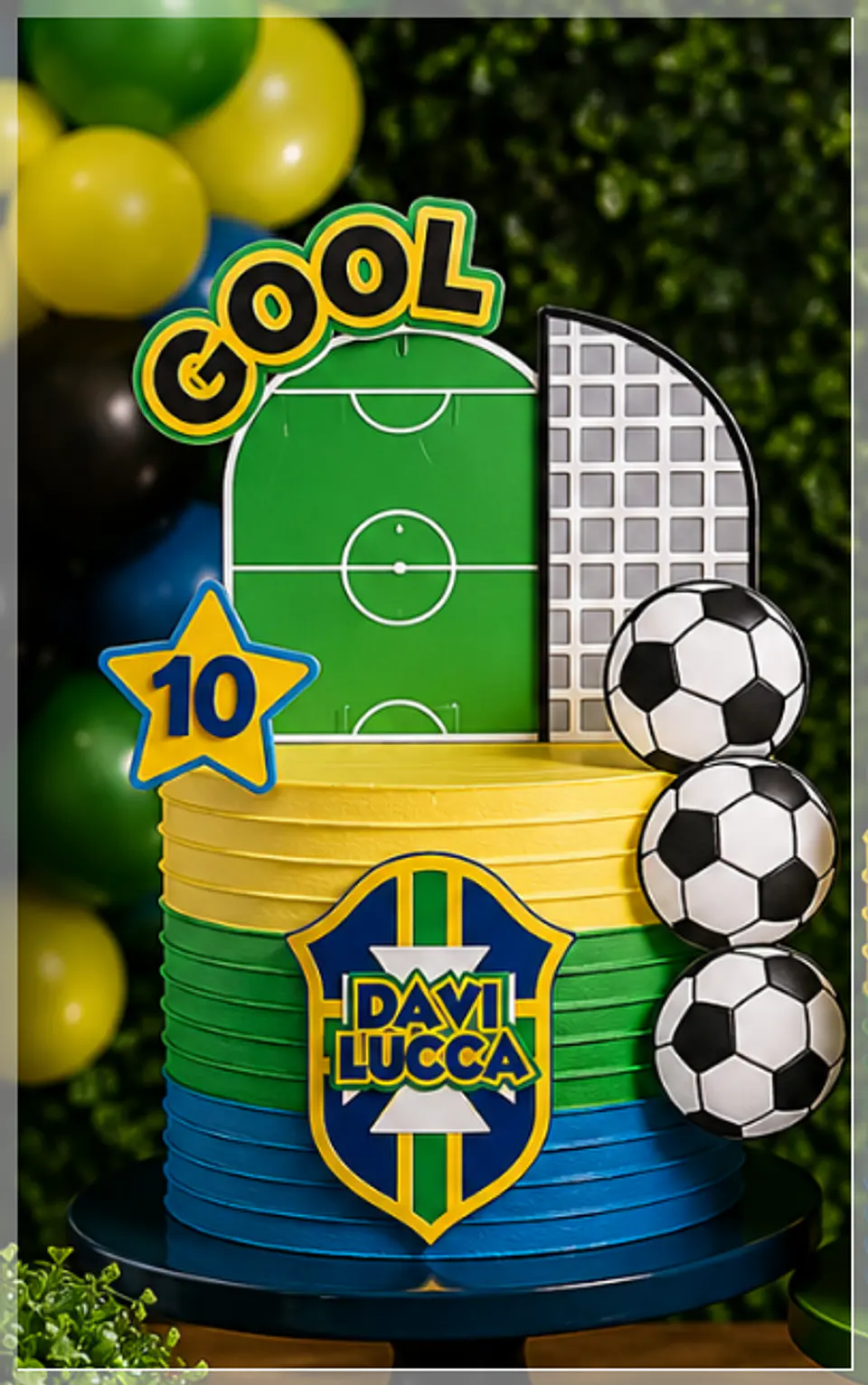 Arquivo de Corte Topo de Bolo Futebol Copa 150 1