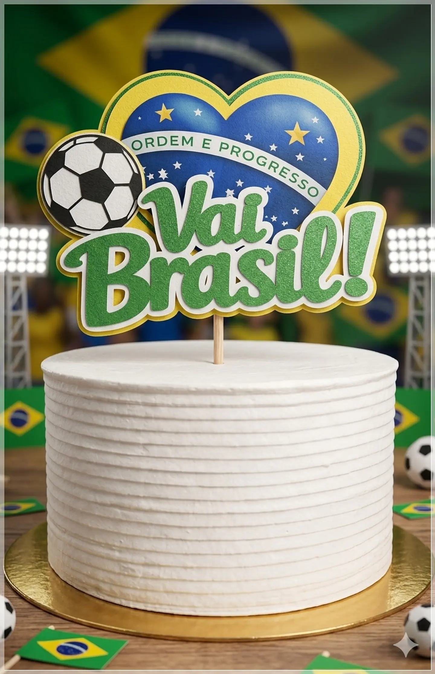 Arquivo de Corte Topo de Bolo Futebol Copa 129 1