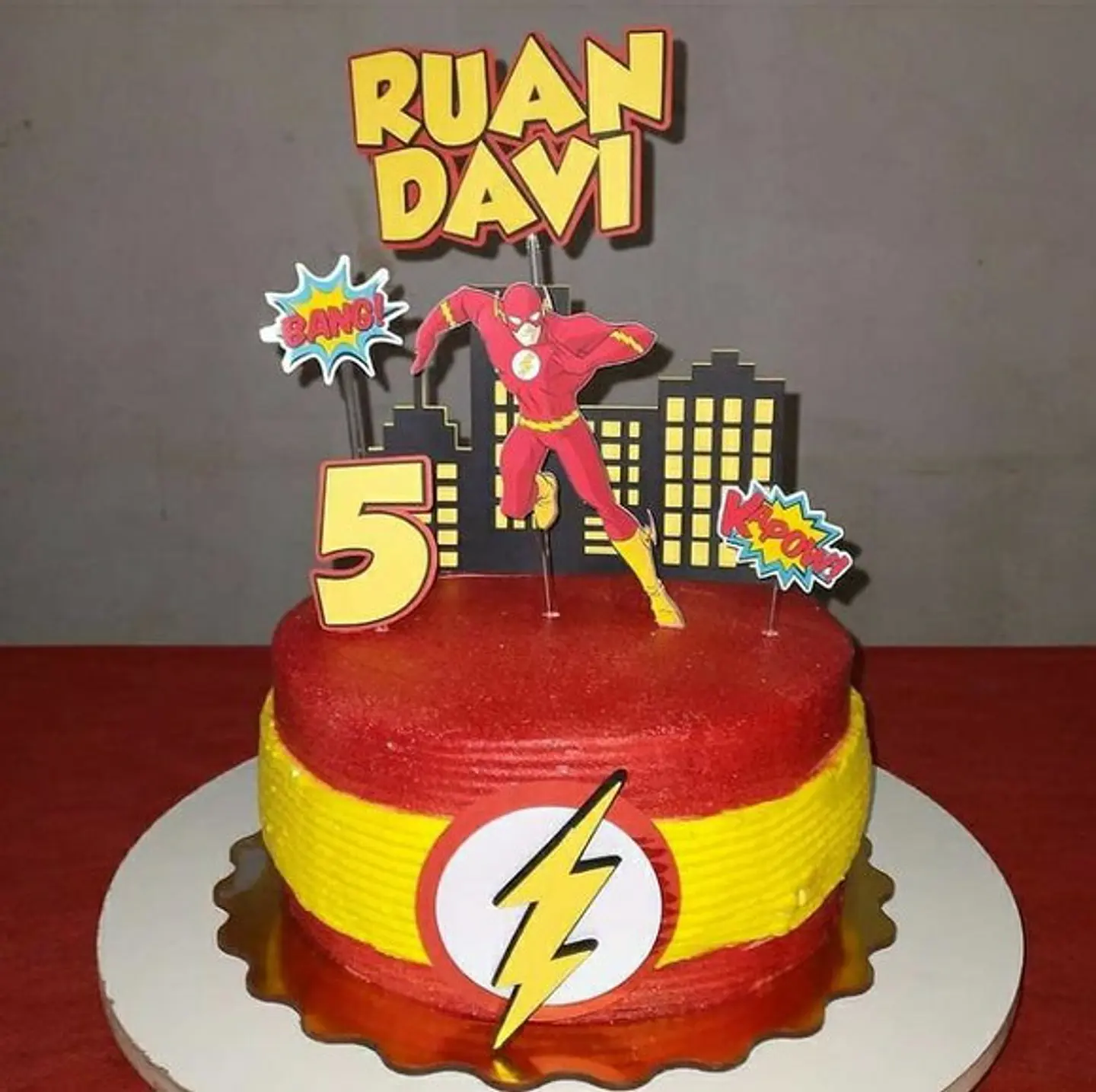 Arquivo de Corte Topo de Bolo Flash 6 1