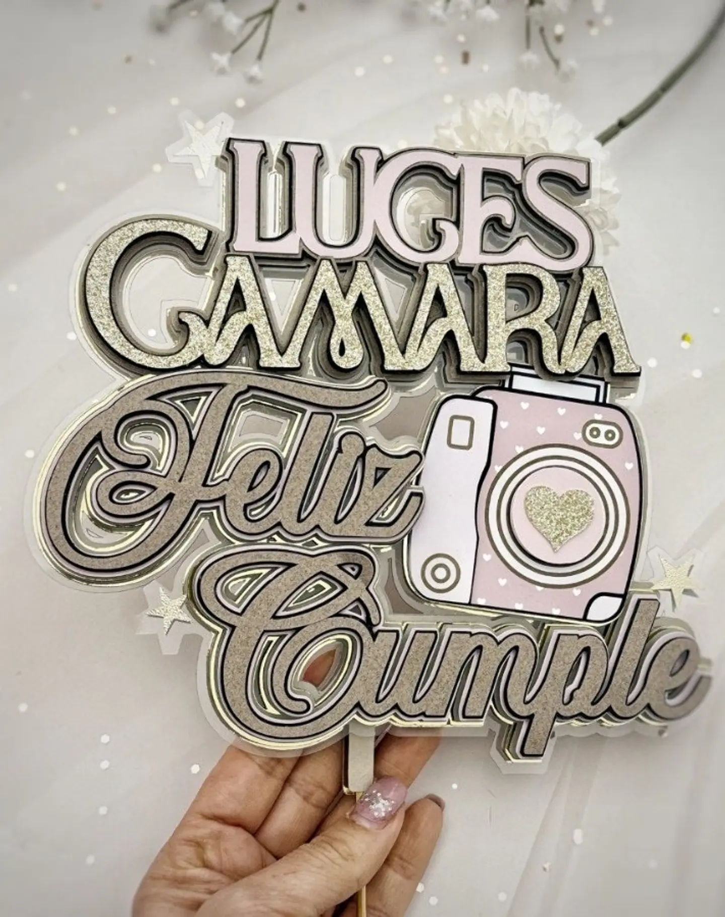 Arquivo de Corte Topo de Bolo Feliz Aniversário 52 1