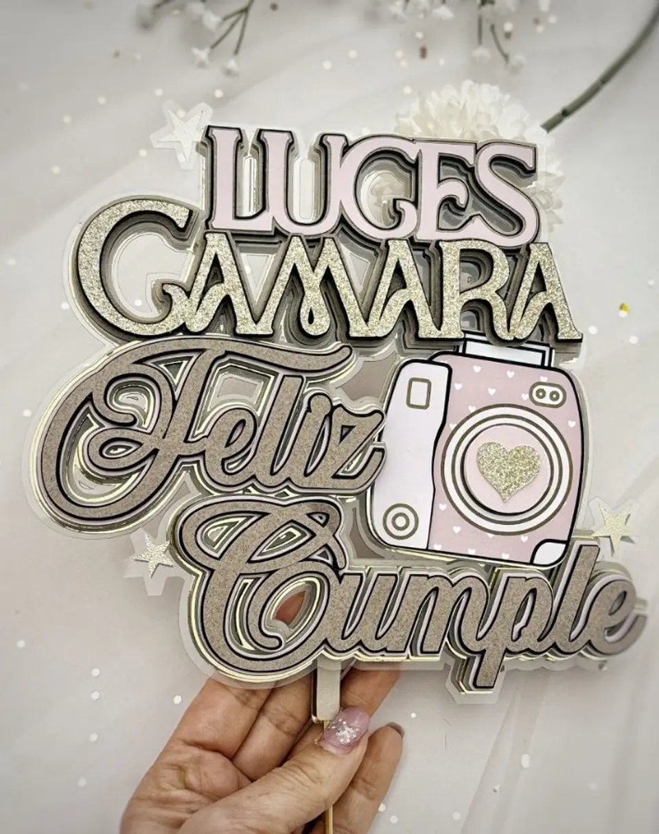 Arquivo de Corte Topo de Bolo Feliz Aniversário 52 1