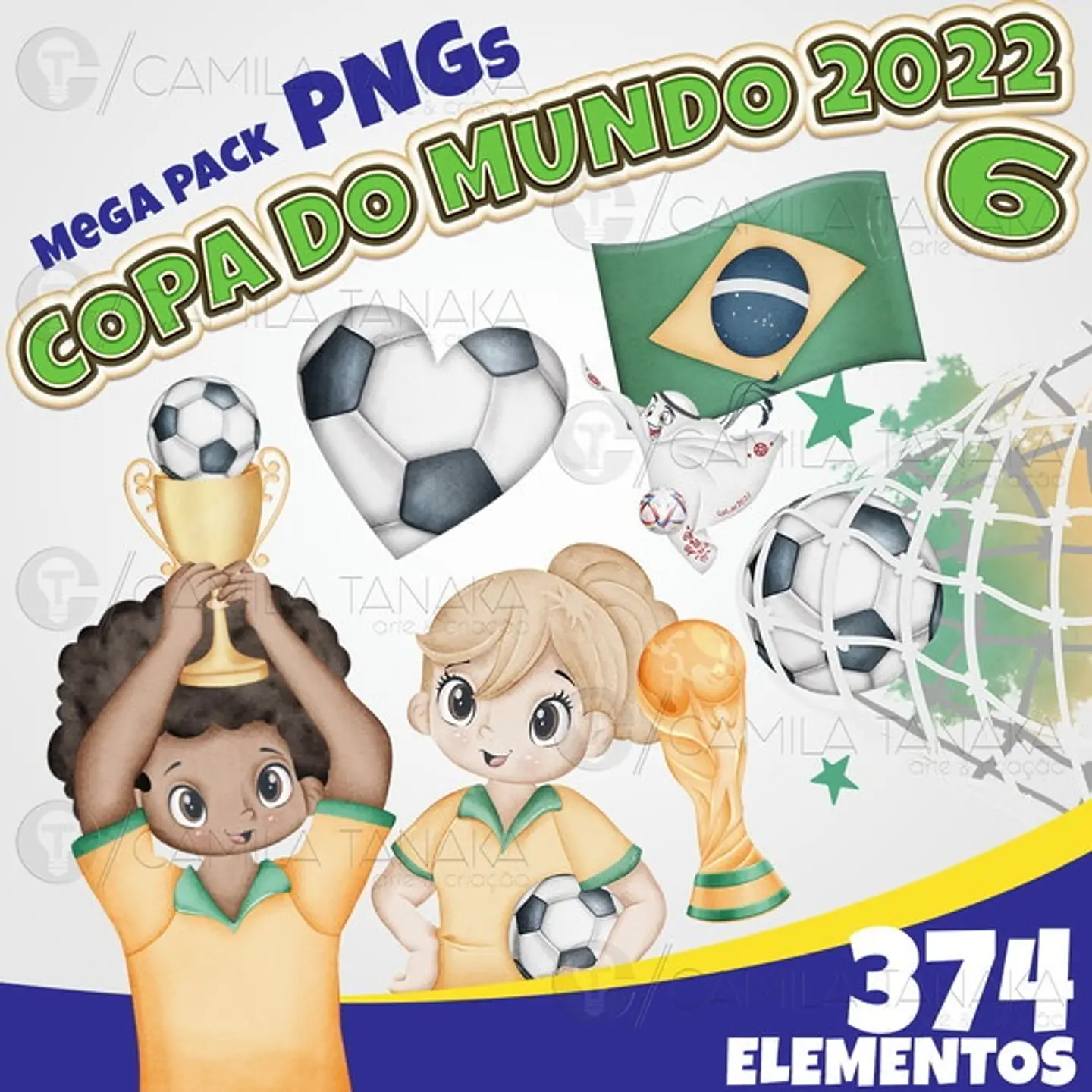 Kit Digital Copa do Mundo 6 38 1