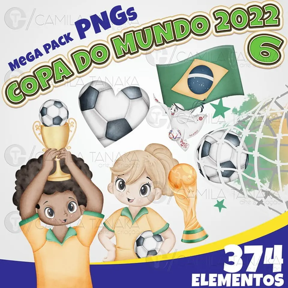 Kit Digital Copa do Mundo 6 38 1