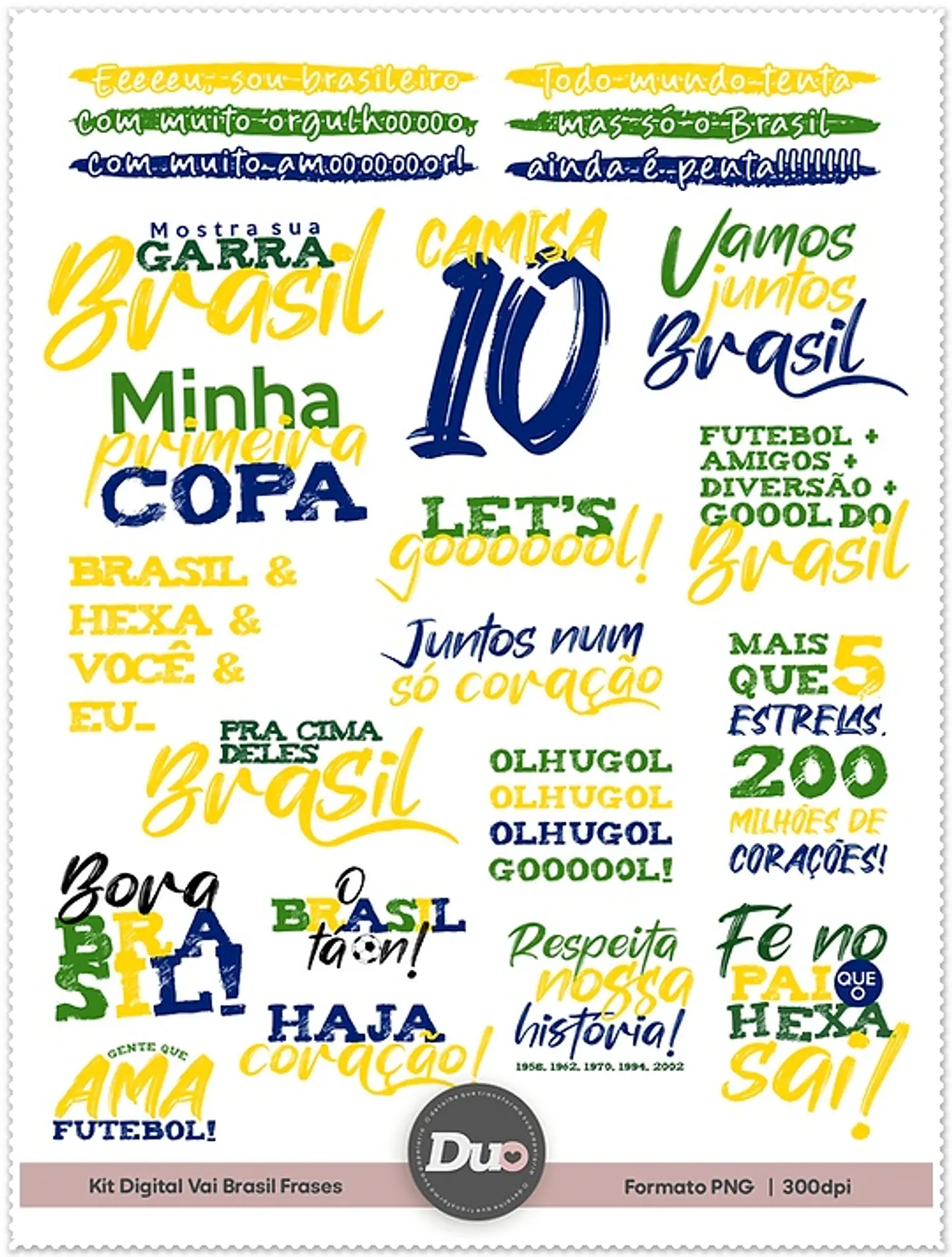 Kit Digital Frases Copa 24 1