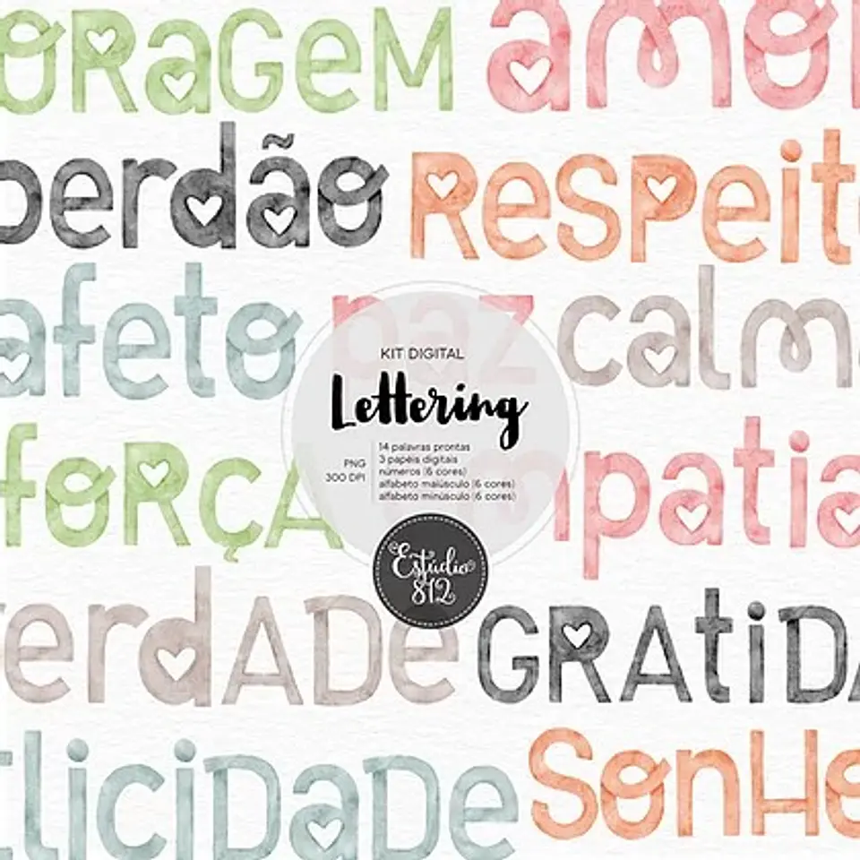 Kit Digital Lettering 55 1