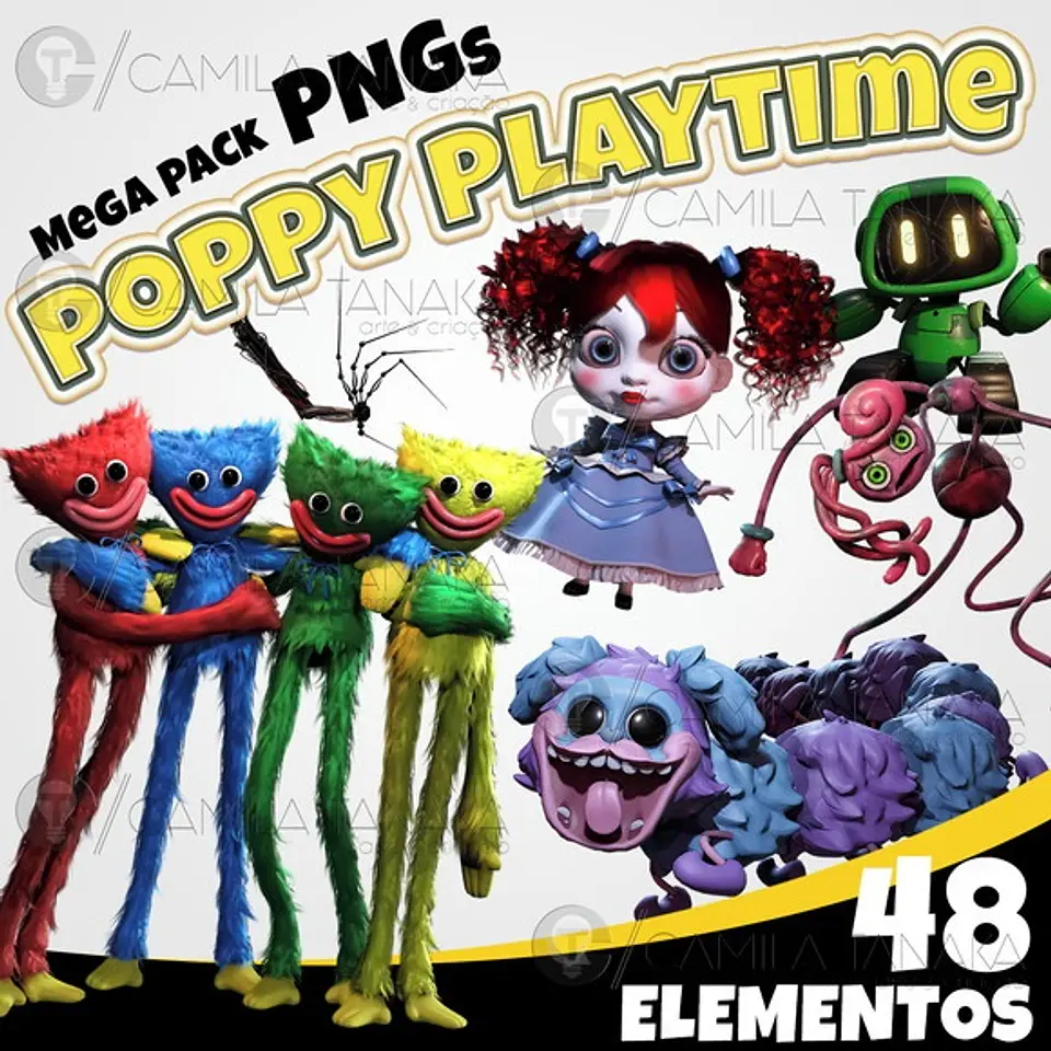 Kit Digital Poppy Play Time 50 1