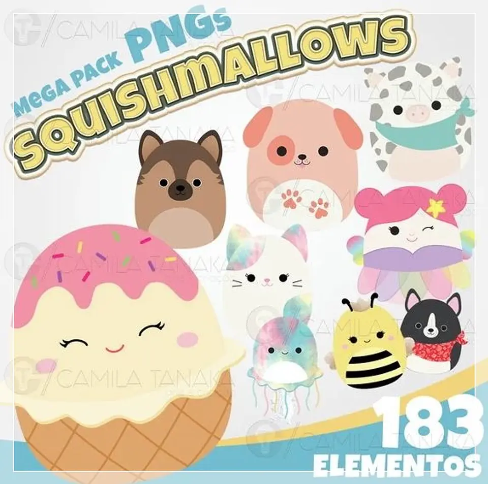 Kit Digital Squishmallows 1 42 1
